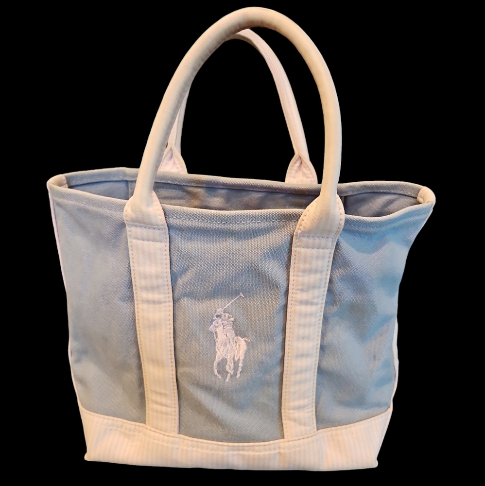 Ralph Lauren Mini Canvas Tote Bag